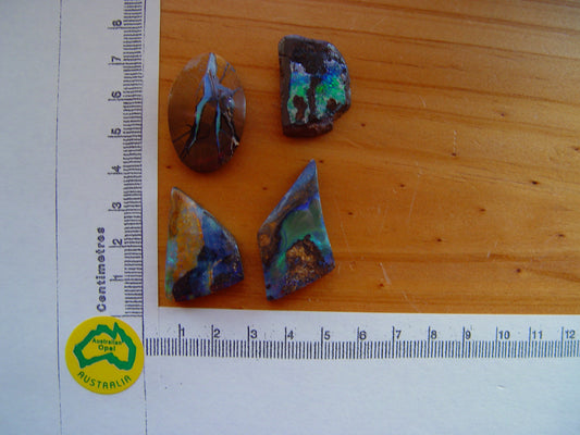 Artistic & Rustic Boulder Opals