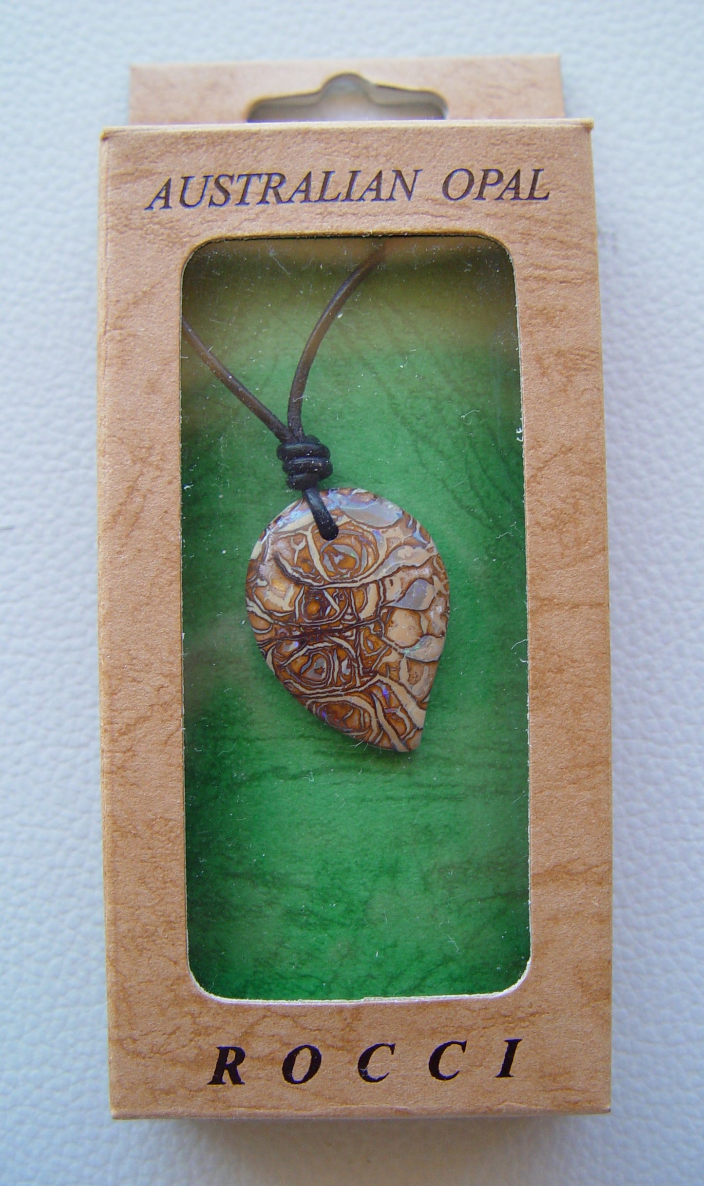 Boulder Opal Pendant