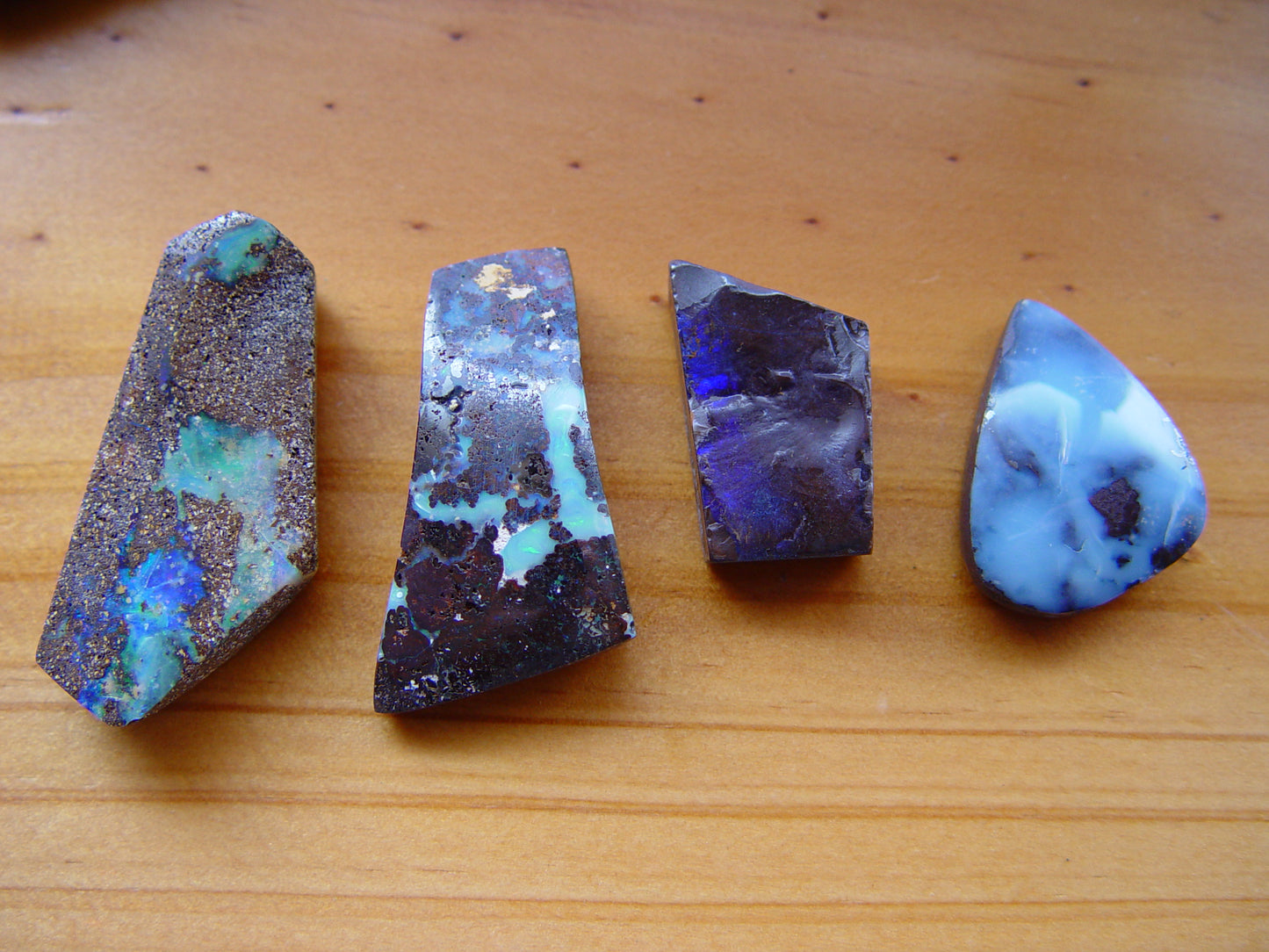 Natural solid Boulder Opal