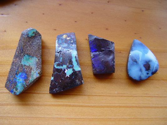 Natural solid Boulder Opal