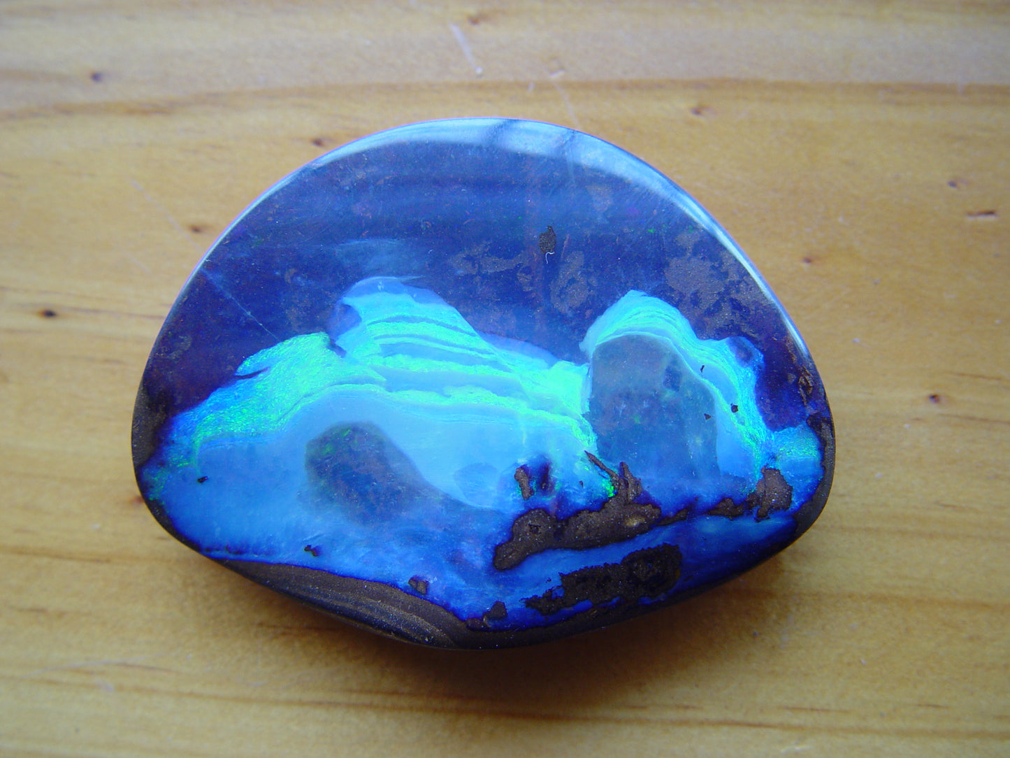 Unset Boulder Opal