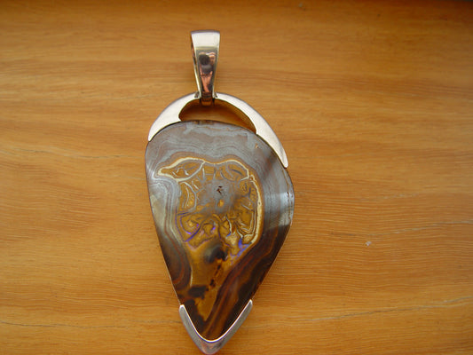 Boulder Opal Pendant