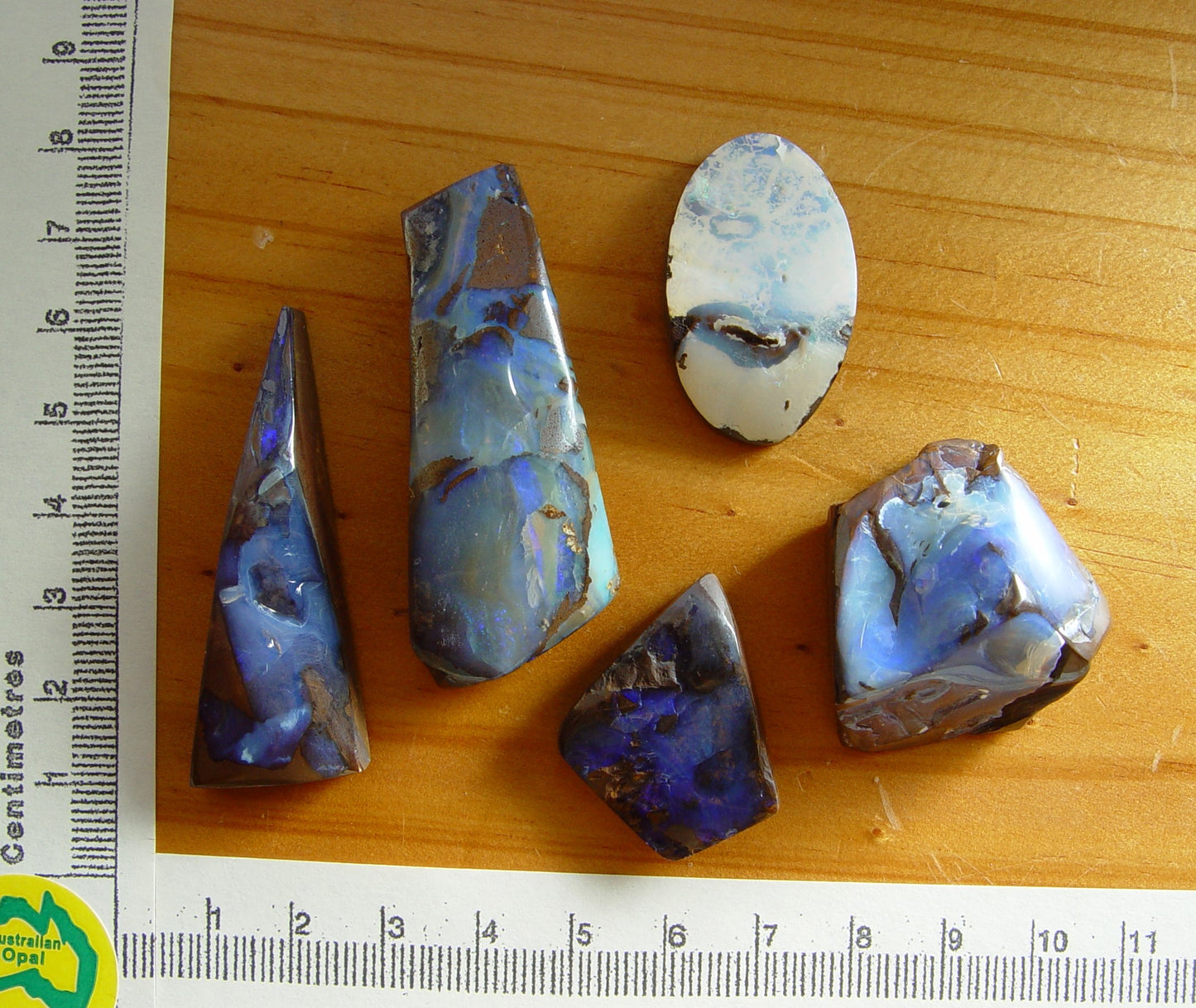 Natural Solid Boulder Opals
