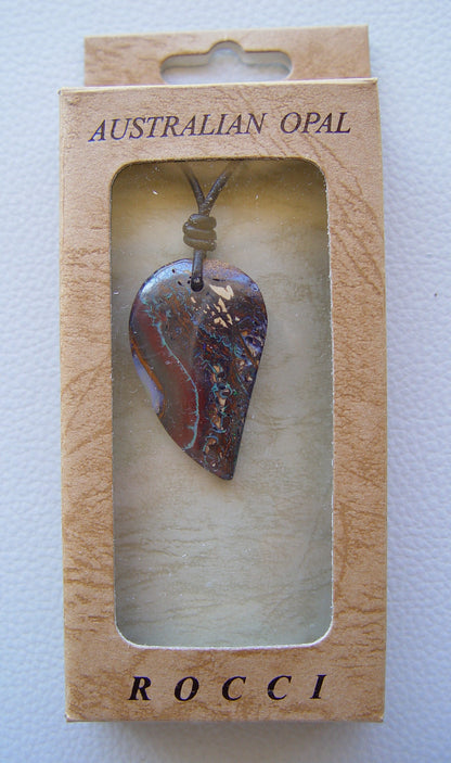 Boulder Opal Pendant