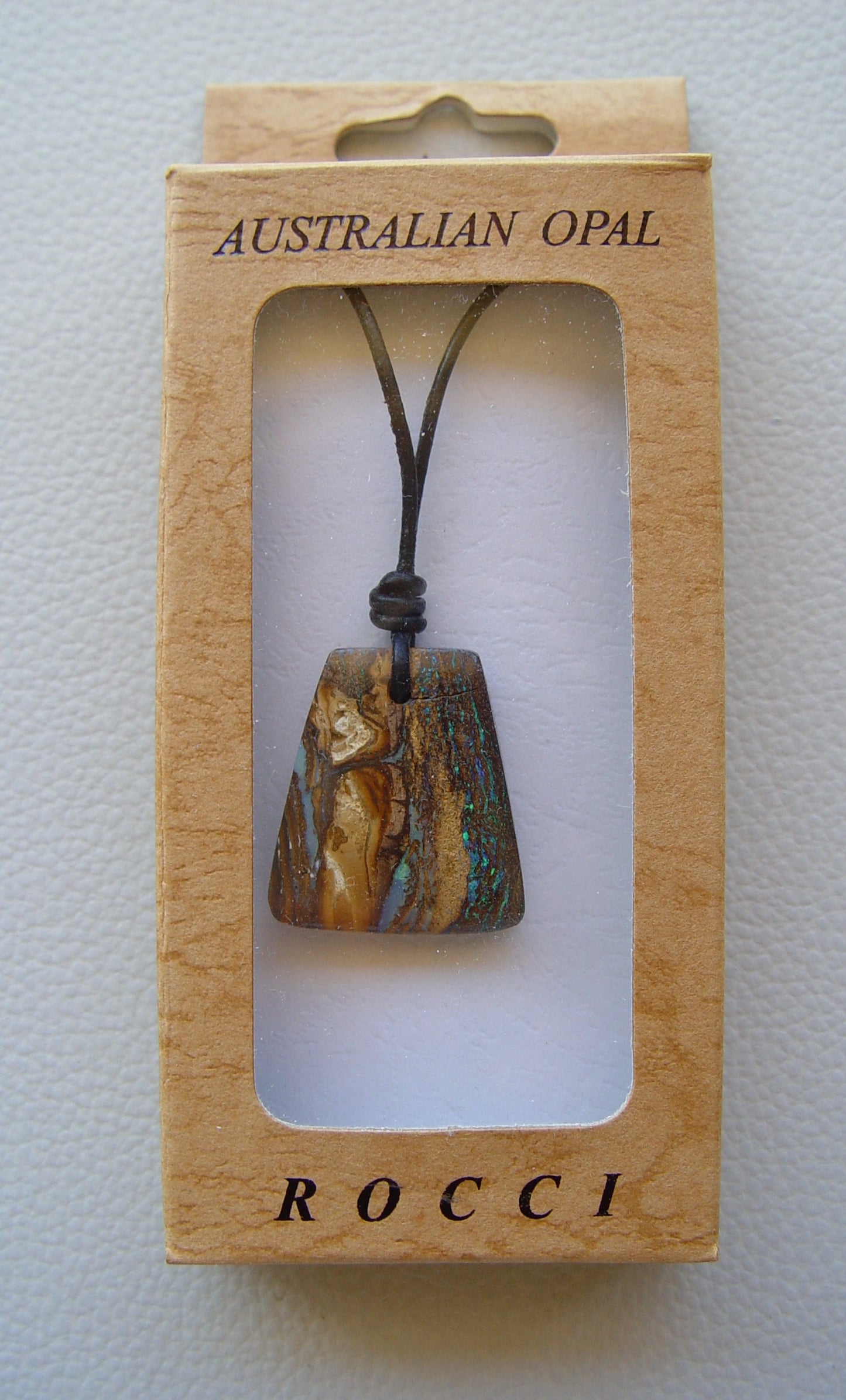 Boulder Opal Pendant