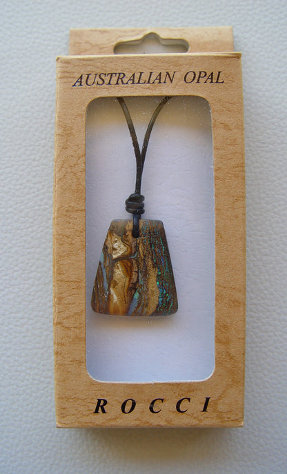 Boulder Opal Pendant