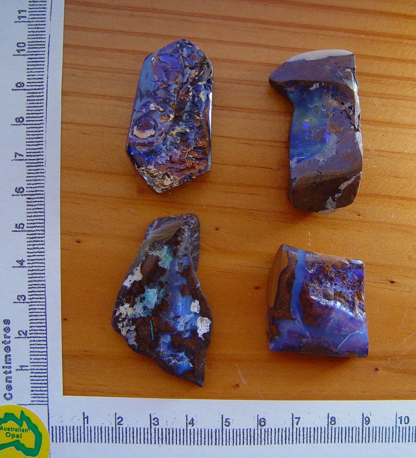 Natural Solid Boulder Opals